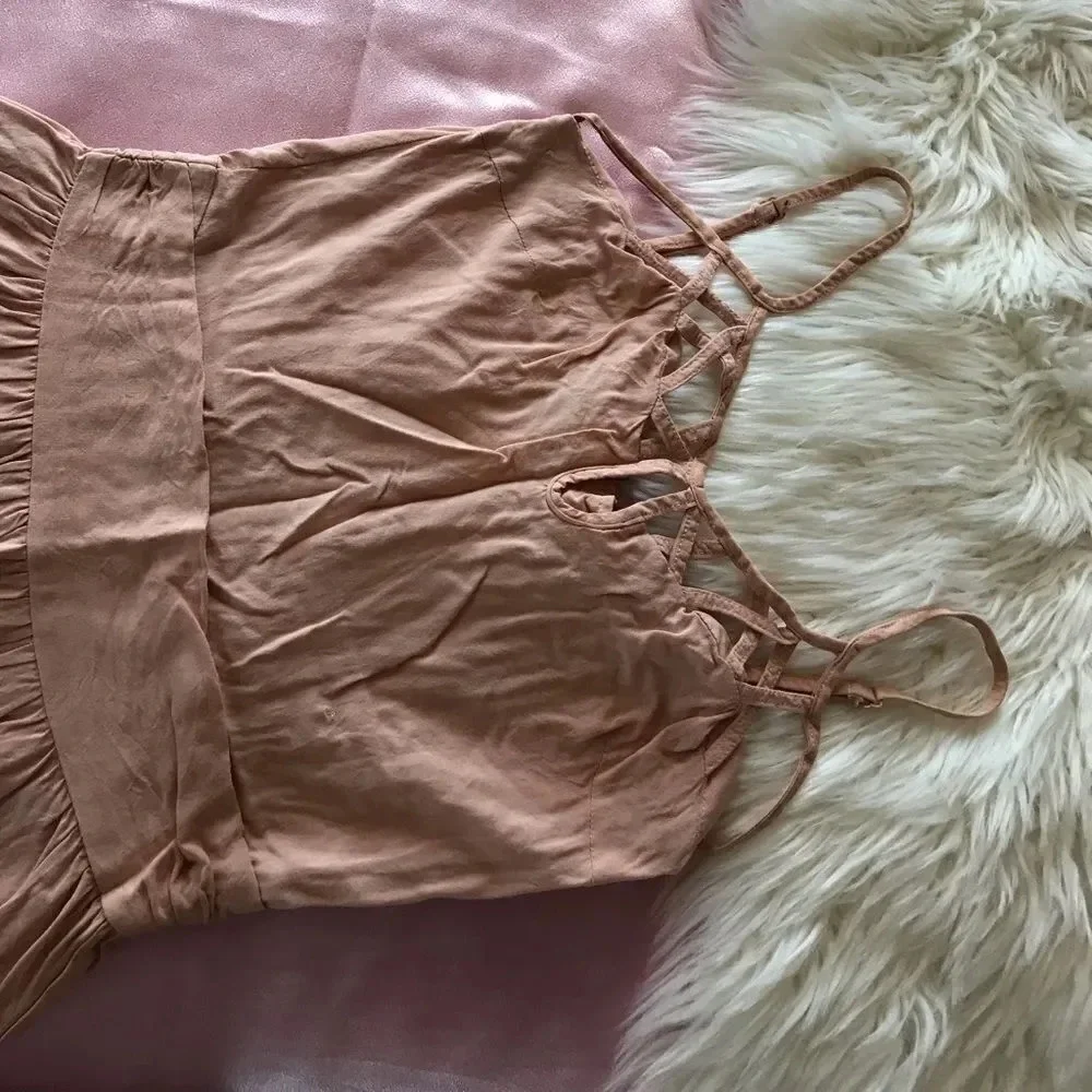 Jack light pink strappy dress - Picture 3 of 7